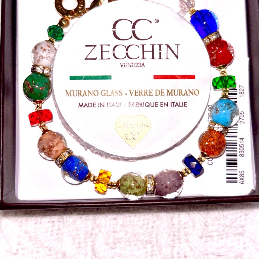 Murano Glass Multicolor Bracelet